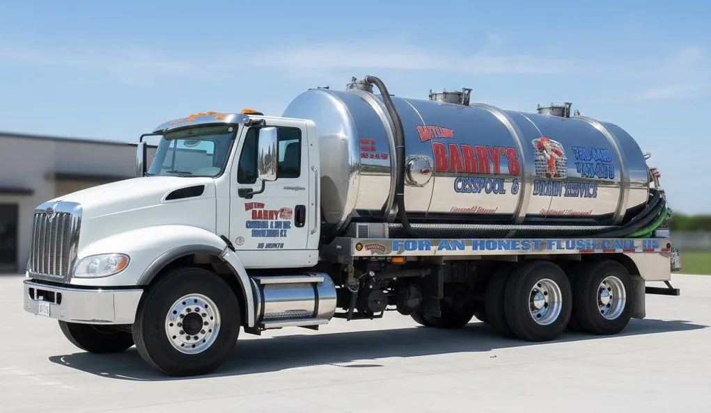 Battlin Barry's cesspool service truck